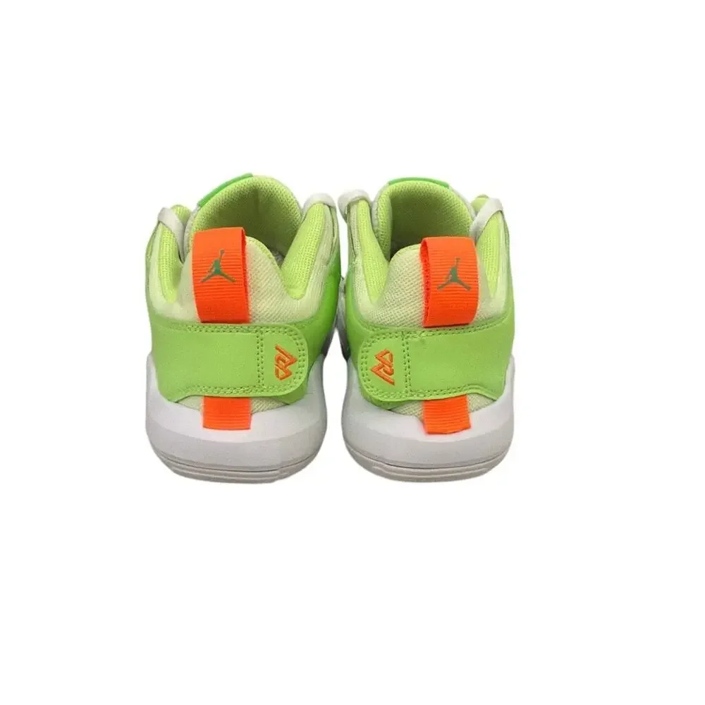 Nike Shoes Jordan One Take 5 White Lime Green Sneakers Size Youth 6
